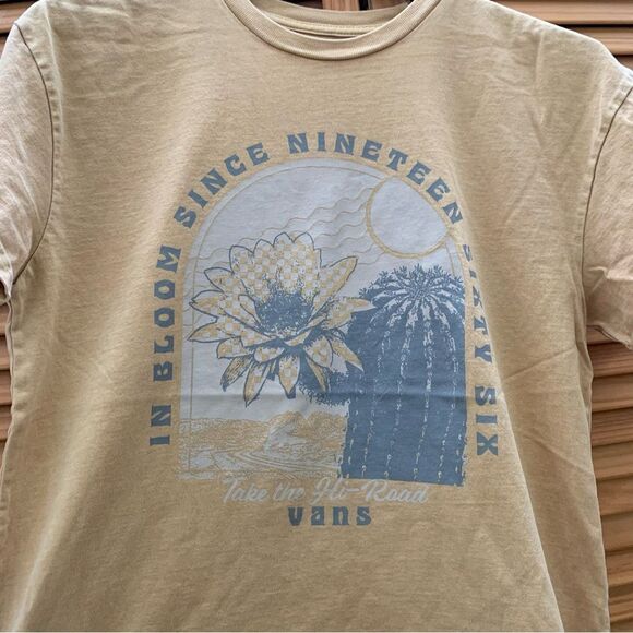 Vans sunflower graphic T-shirt size XS - Picture 2 of 5